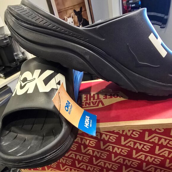 HOKA One One Ora Recovery Slide Back Men's Size 11 Slippers Rest RnR Shoes NEW - Picture 6 of 11